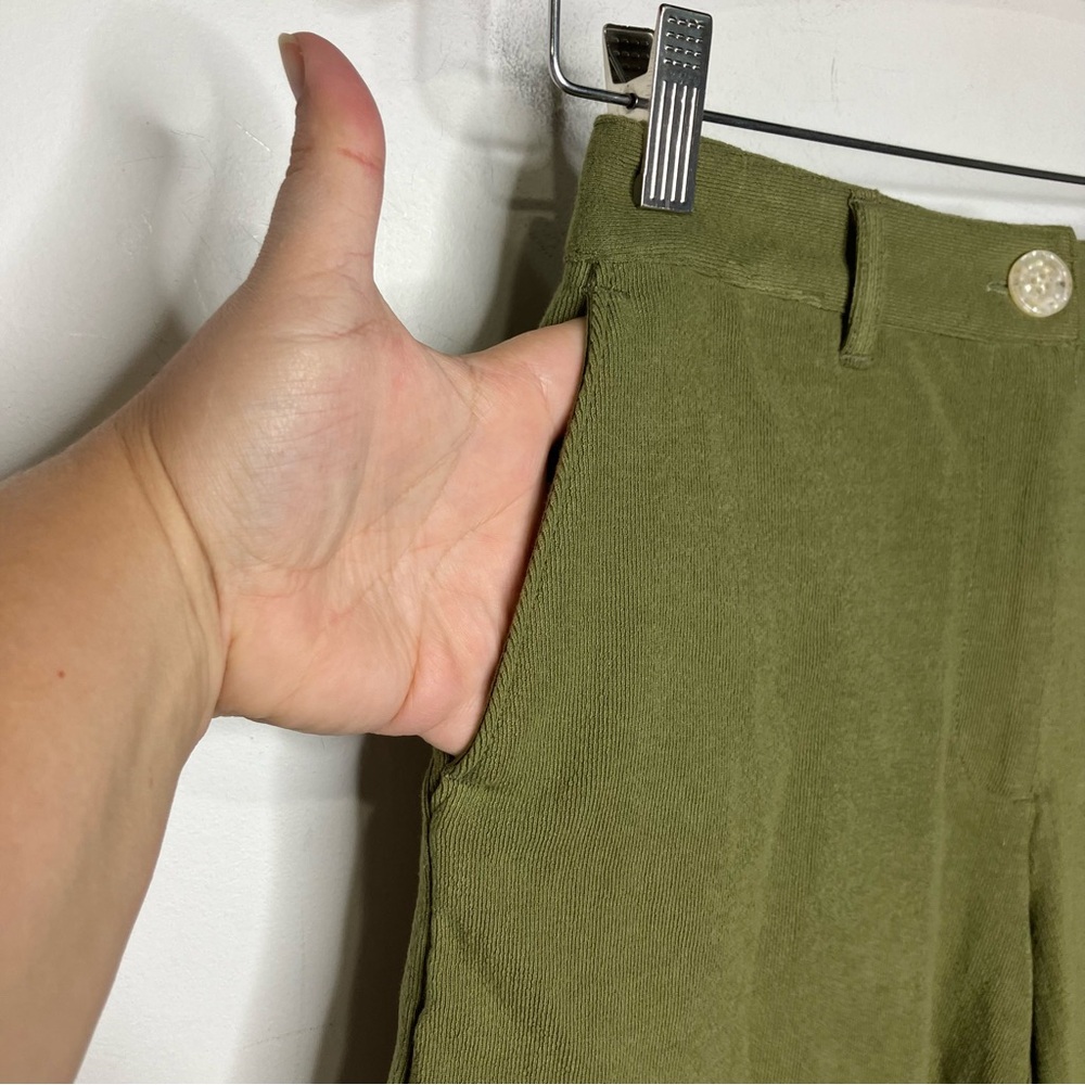 RicherPoorer rustic city short olive green women’s‎ size XS new with tags modern - Picture 7 of 12